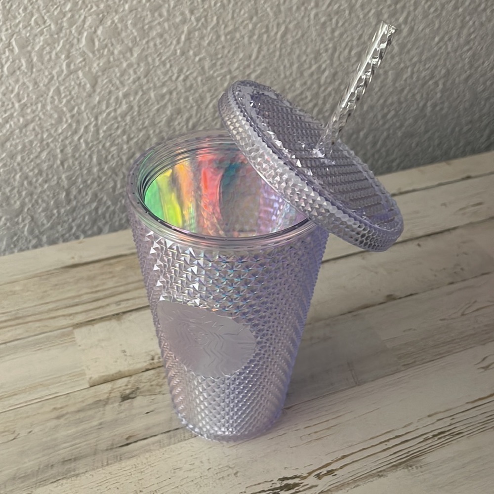 Starbucks 2023 Iridescent Studded 16OZ Cold Cup Tumbler. - Picture 5 of 7